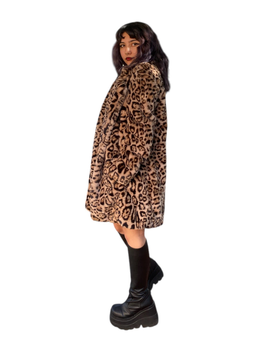 マリナリナルディ　ヒョウ柄　リバーシブルコート Nana Coat – vxmclothing