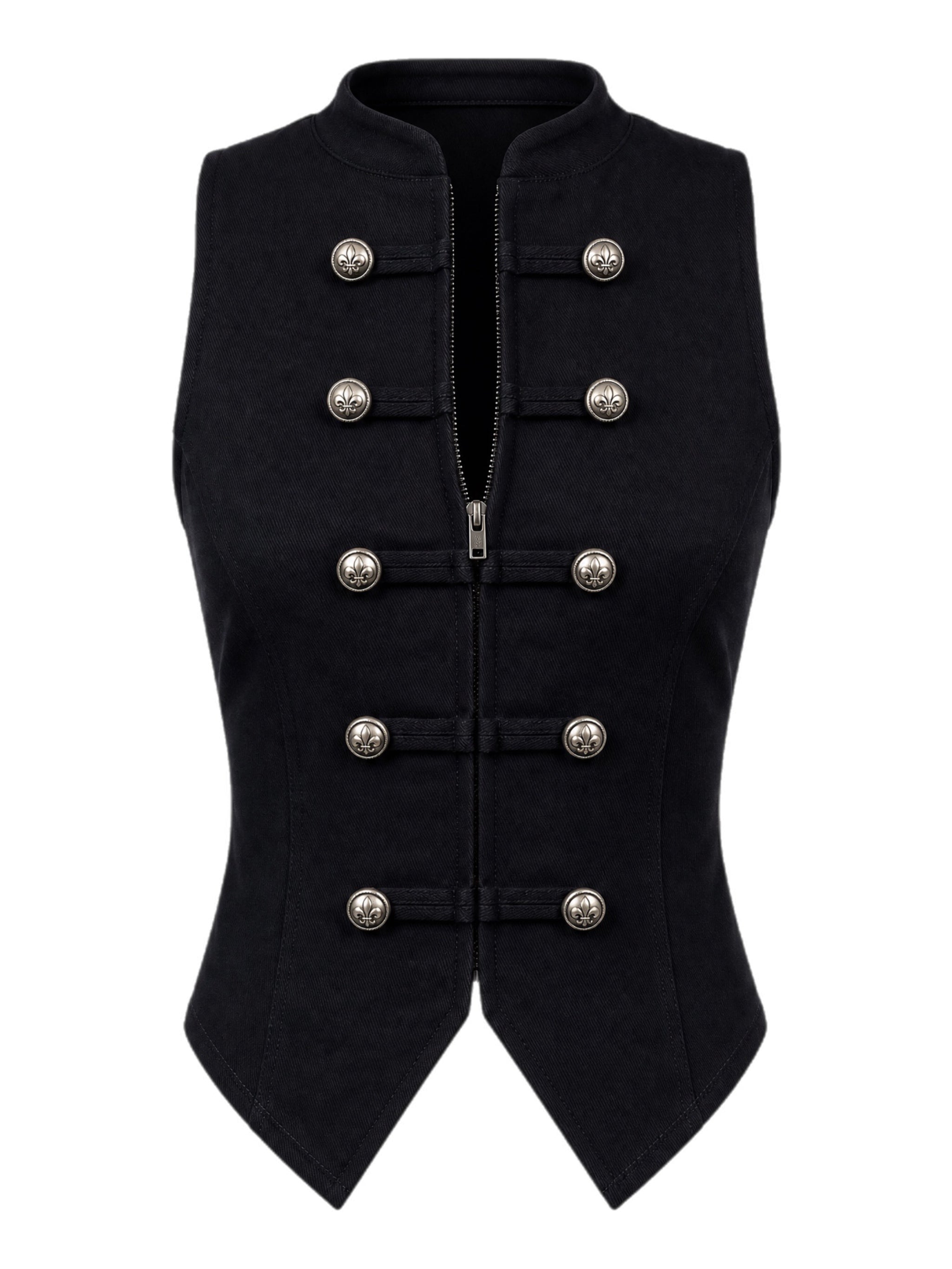 black parade Leather Vest L ブラックパレード Black Parade Top – vxmclothing