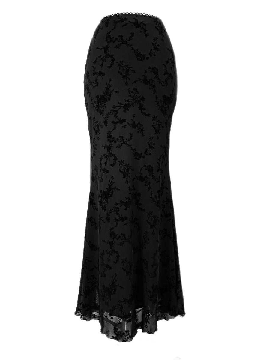 Dawn Maxi Skirt Amethyst