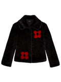 Lucky Petal Fur Coat