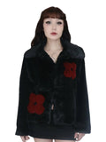 Lucky Petal Fur Coat