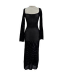 Morticia’s Summer Knit Dress