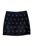 Pre-loved Grommet Suede Skirt