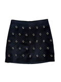 Pre-loved Grommet Suede Skirt