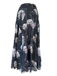 Pre-loved Grey Floral Skirt