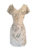 Vintage Floral Mini Dress
