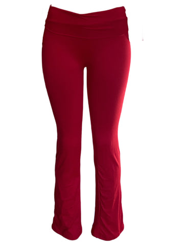 Red Yoga Pants