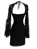 Vintage Black Lace Dress