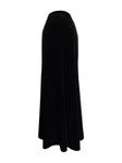 Vintage Velvet Maxi Skirt