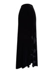 Vintage Velvet Maxi Skirt