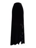 Vintage Velvet Maxi Skirt