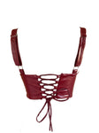 Crimson Corset Top