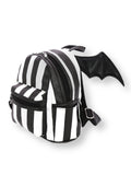 Bat WIngs Striped Backpack