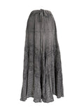 Vintage Grey Maxi Skirt