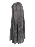 Vintage Grey Maxi Skirt