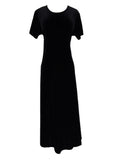 Vintage Velvet Maxi Dress