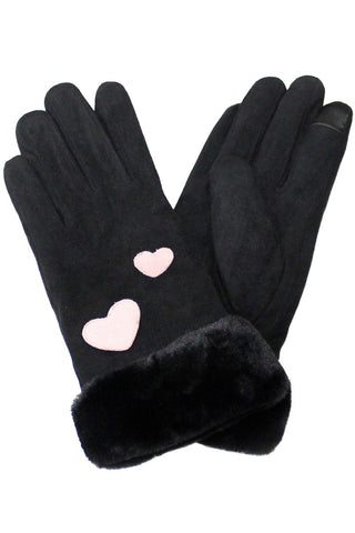 Heart Winter Gloves